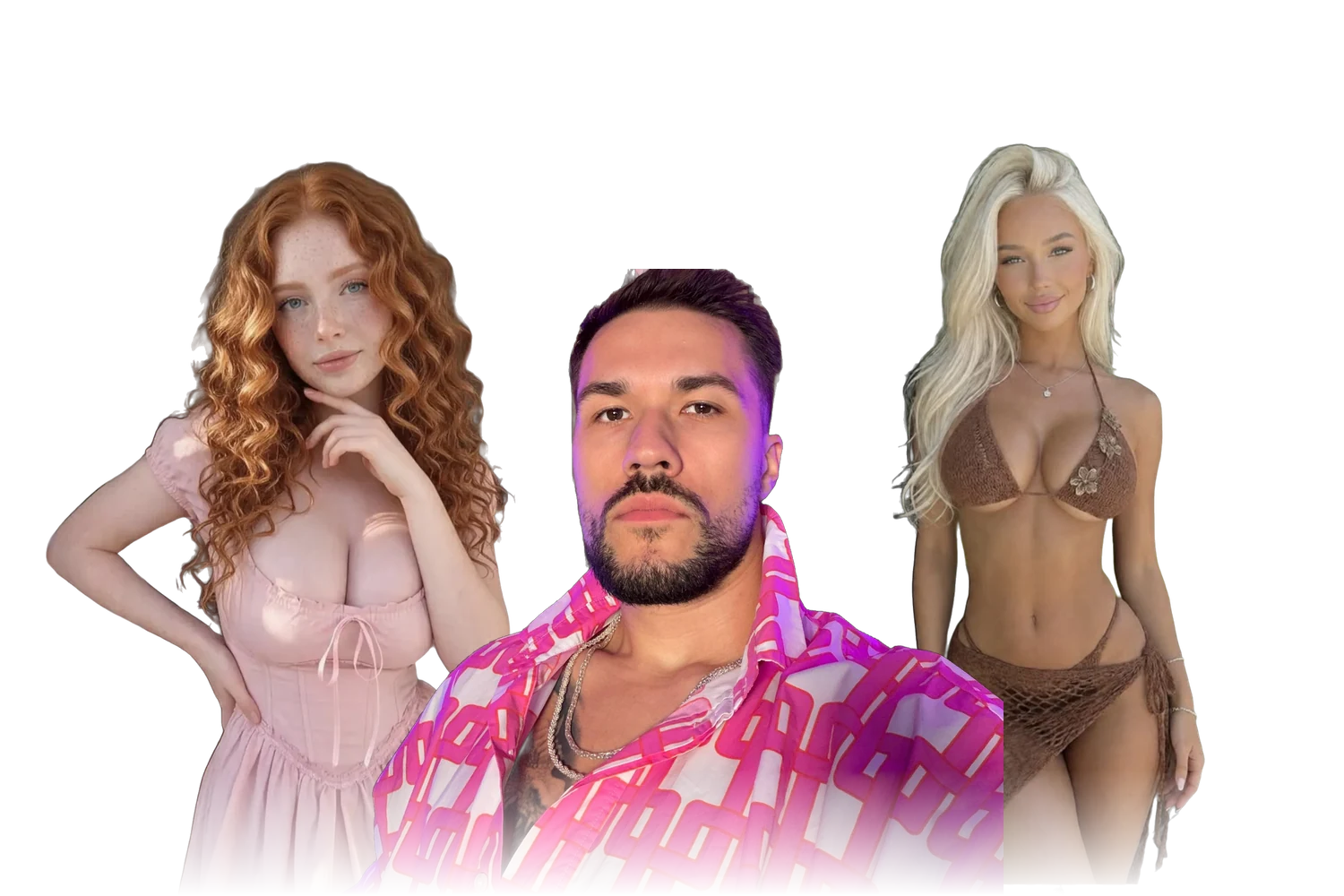 Tvár OnlyUp a AI modelky
